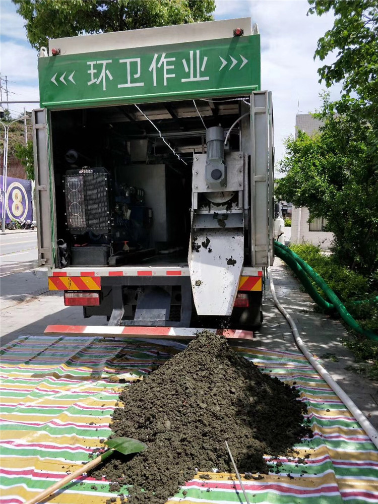 麻章淤泥干湿分离