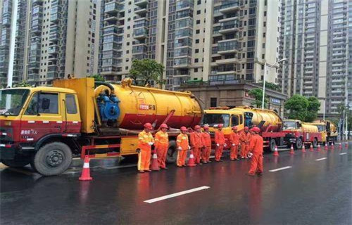 麻章市政管道清淤
